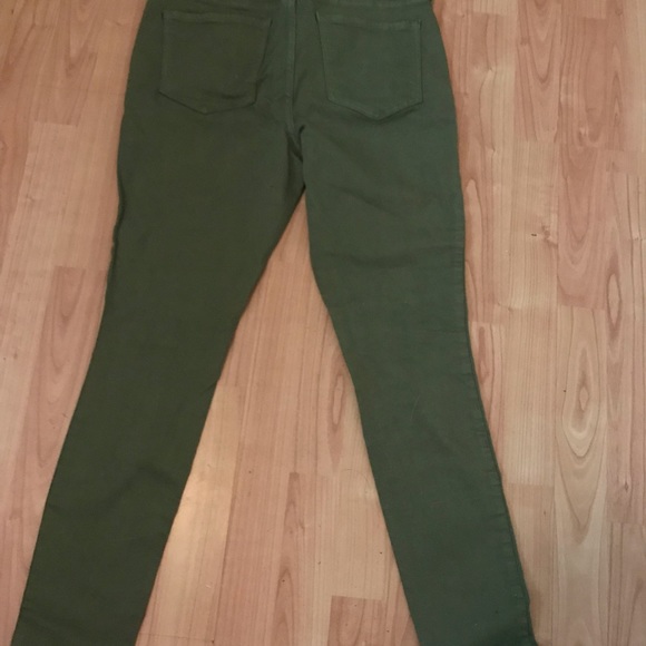Old Navy Olive Jeans - Picture 2 of 3